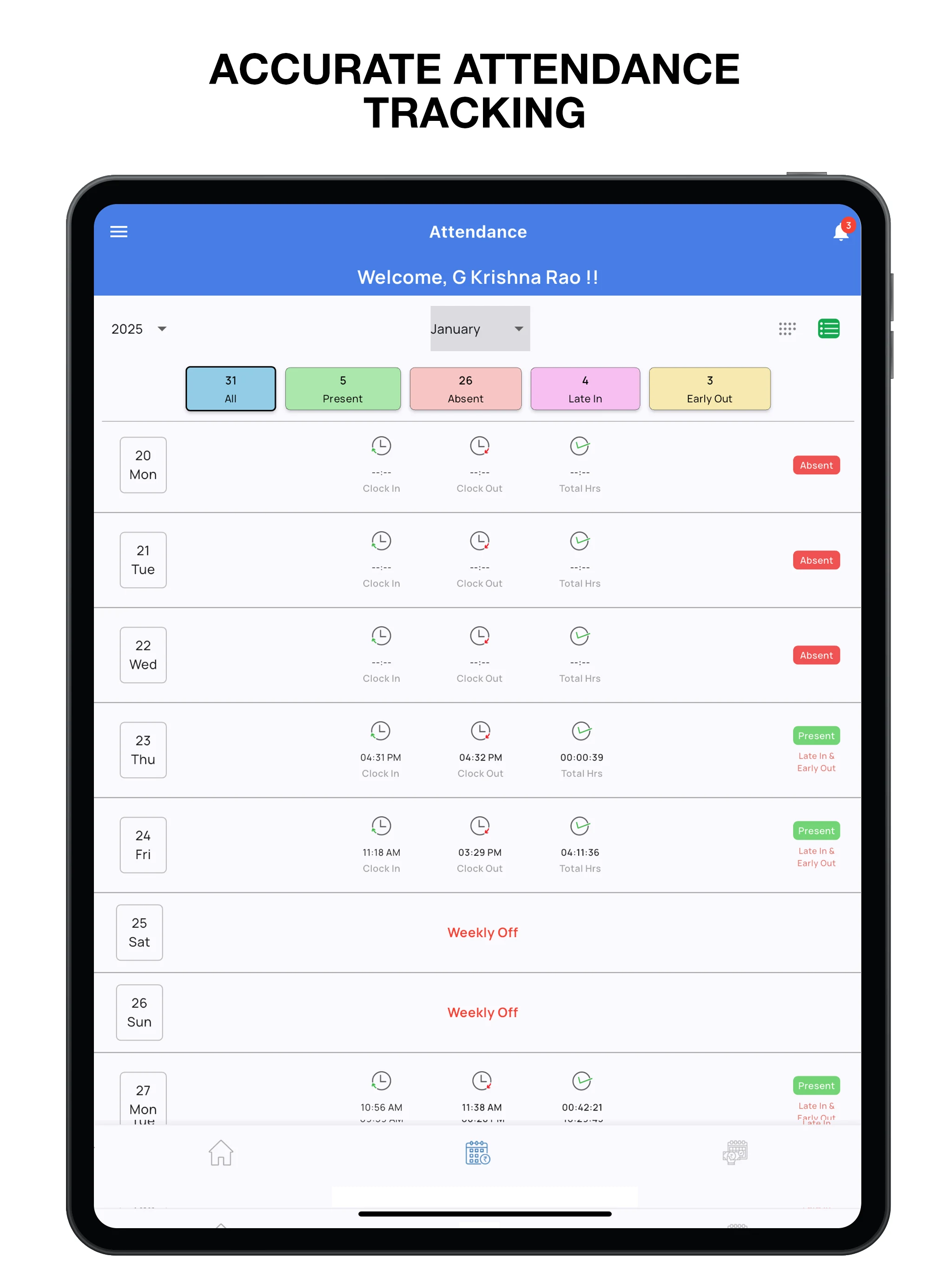 Blaze - Smart Attendance screenshot